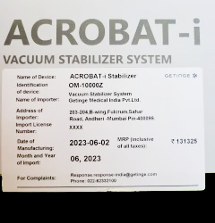 Purchase Acrobat i vacuum stabilizer system from Satya Sales Medical Disposable seller and supplier 